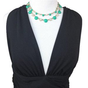 Ann Taylor 2-Strand Necklace and Bracelet